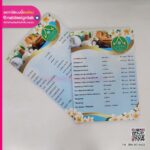 ป้ายเมนู หรือป้ายรายการต่างๆ