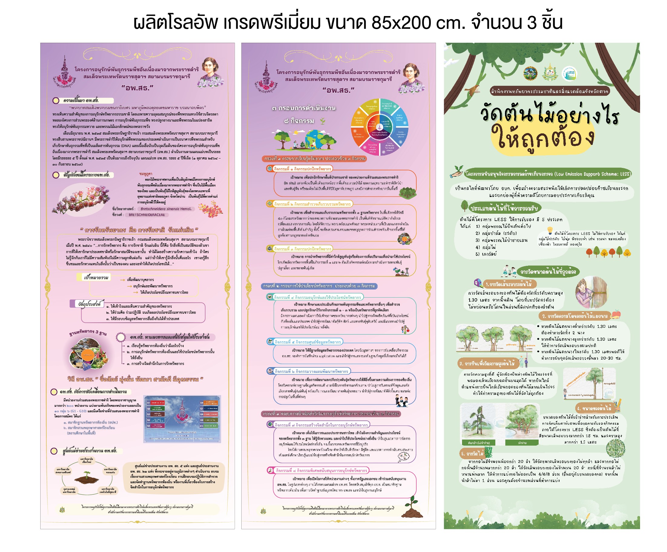 โรลอัพ วัดต้นไม้อย่างไร ให้ถูกต้อง