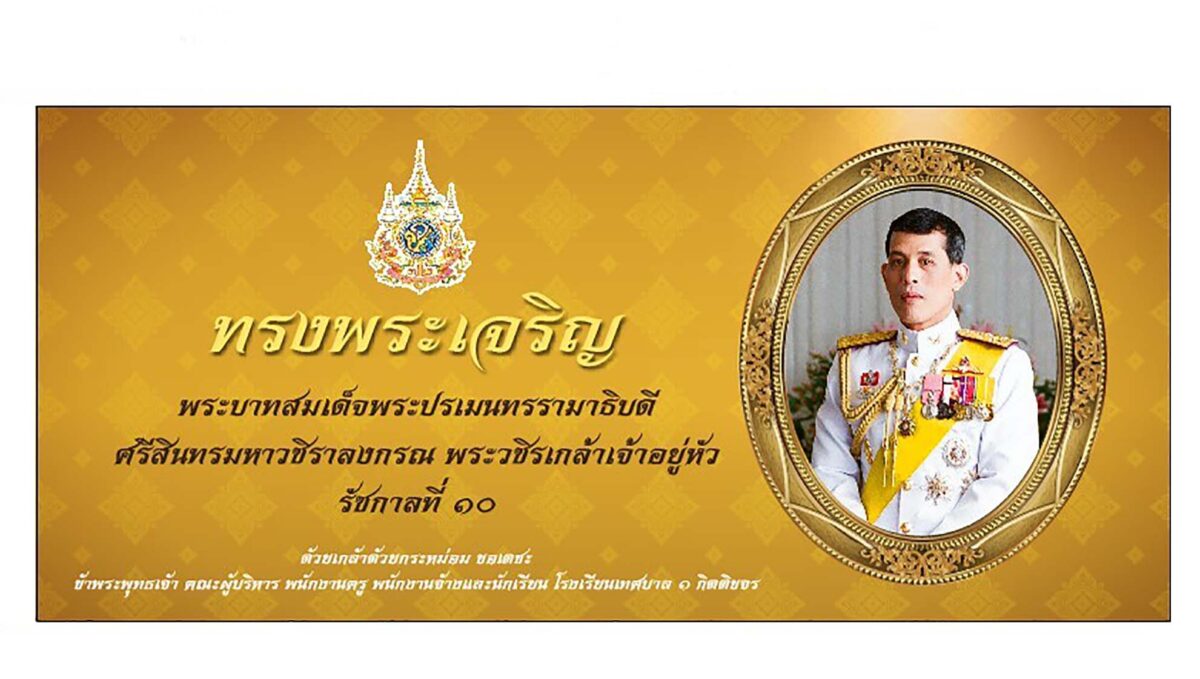 ไวนิล ทรงพระเจริญ ไวนิลพระบรมฉายาลักษณ์
