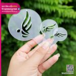 โลโก้อะคริลิคใส สำหรับโรยผง