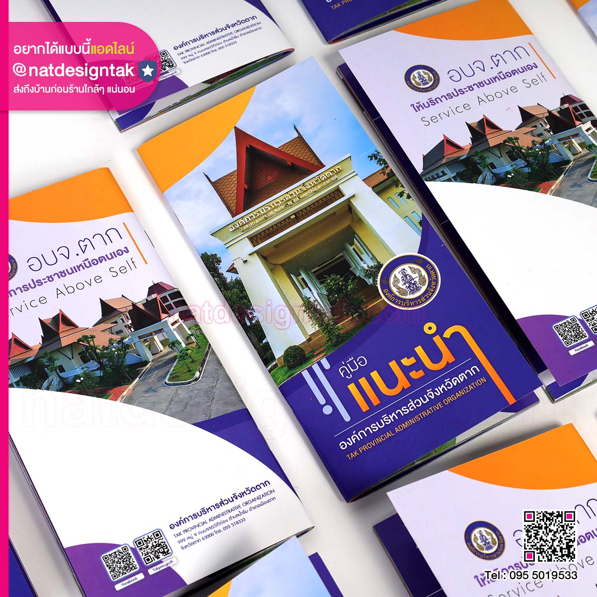 แผ่นพับแนะนำ