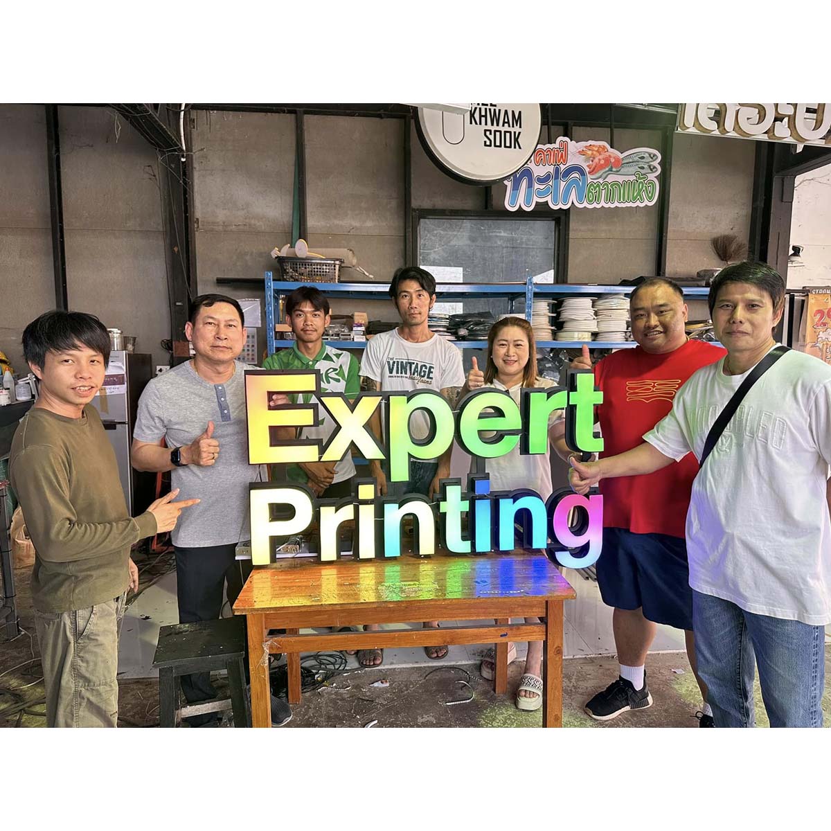 Workshop ทำป้ายไฟ LED Stepper Program