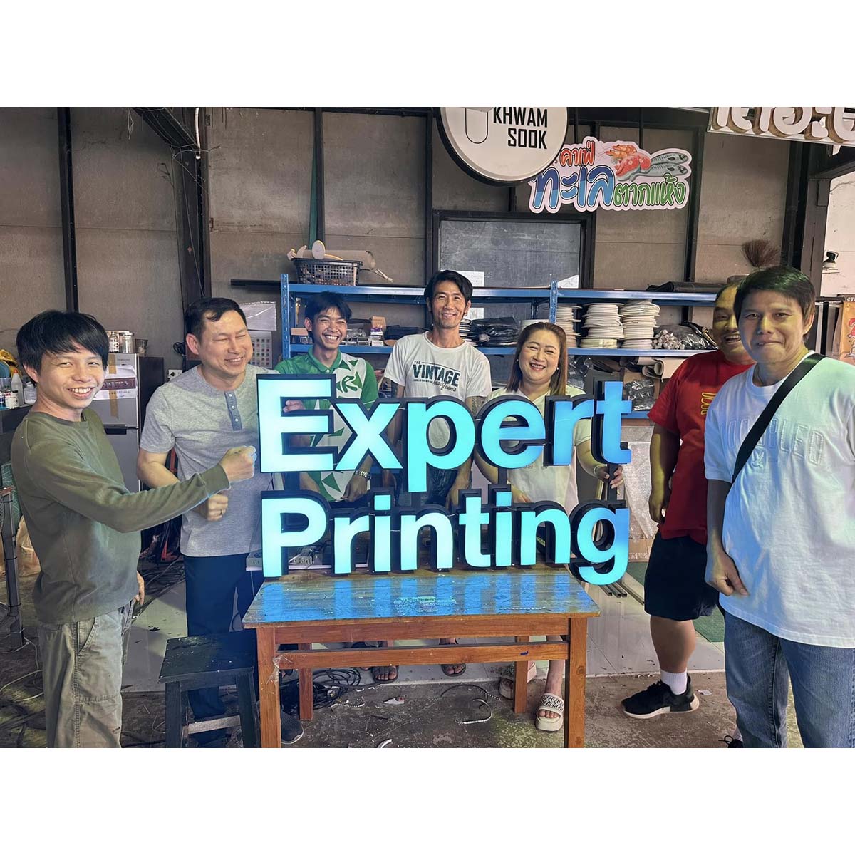 Workshop ทำป้ายไฟ LED Stepper Program