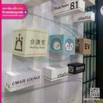 กล่องป้ายหน้าห้อง สไตล์มินิมอล น่ารัก หลายฟังก์ชัน