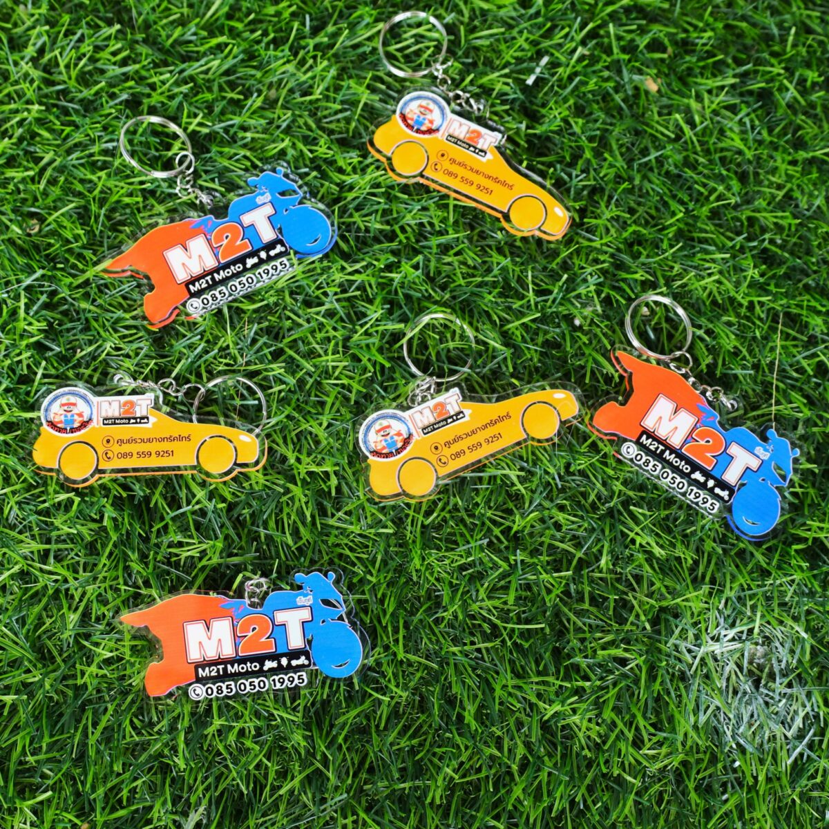 พวงกุญแจอะคริลิคM2T Moto