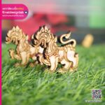 งานไม้ไดคัทลวดลาย สิงห์