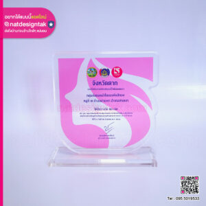 โล่อะคริลิกรูปทรงพิเศษ