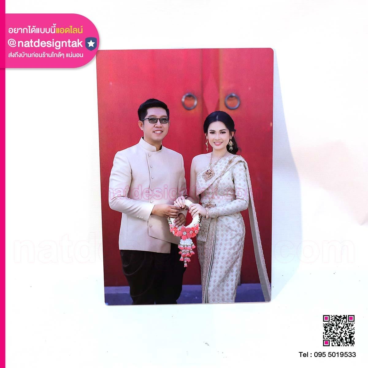 Photo print ภาพกรอบลอย งานแต่งงาน (3) ภาพประดับบ้าน