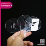 บล็อกโรยผงอะคริลิคไดคัทโลโก้