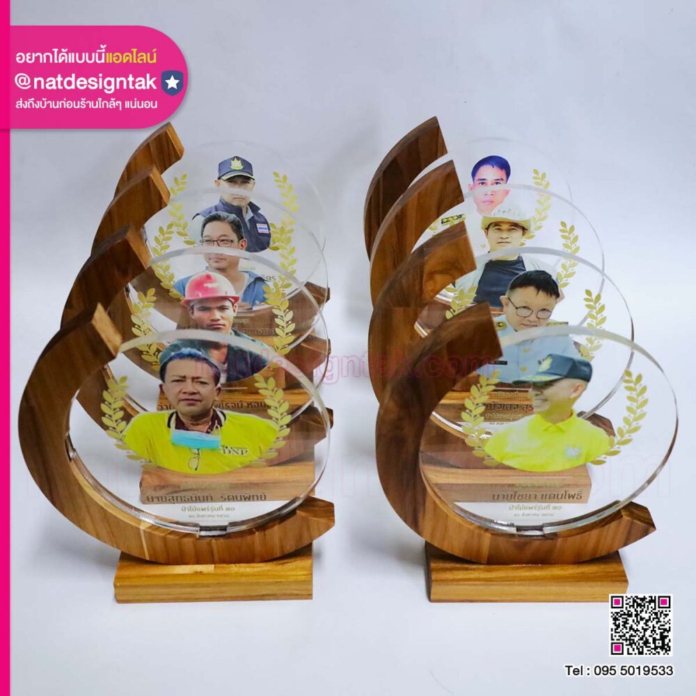 โล่เกษียณอายุ ป่าไม้แพร่