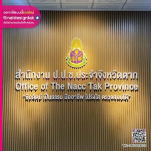 ตัวอักษรพลาสวูด ป.ป.ช.