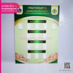 บอร์ดผังองค์กร กลุ่มออมทรัพย์