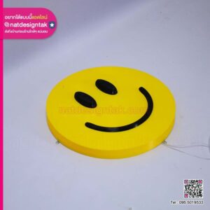 ป้ายอิโมจิไฟ 3D Print
