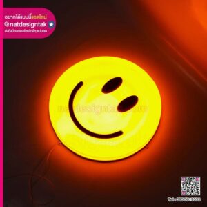 ป้ายอิโมจิไฟ 3D Print