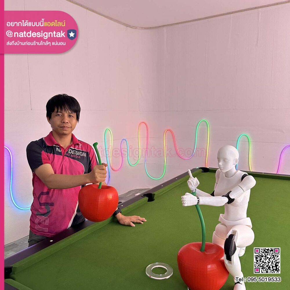 โมเดลผลไม้เชอรรี่จาก 3D Print