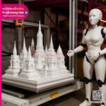 โมเดลเจดีย์แบบ 3D