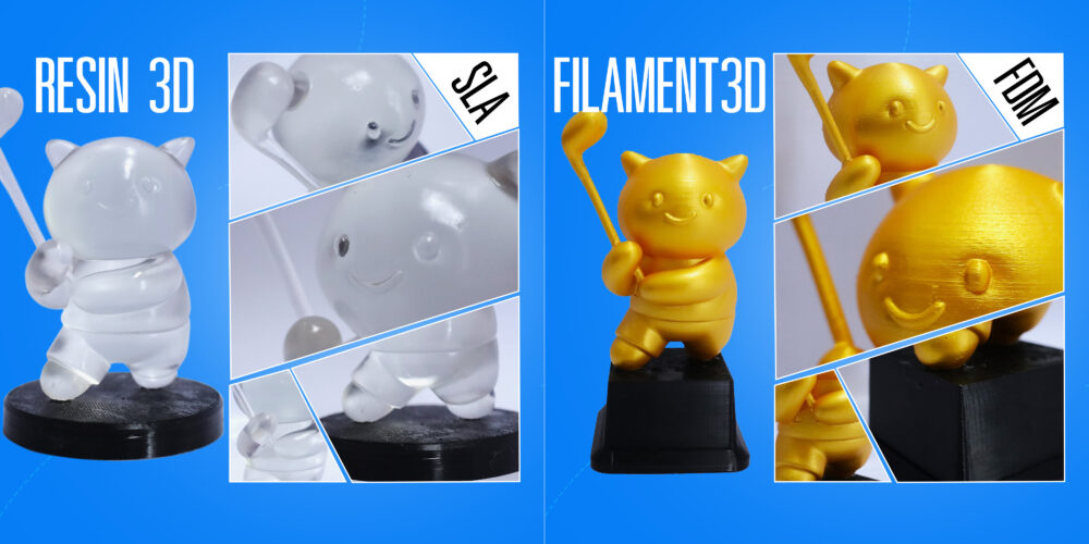 Resign & Filament 3D