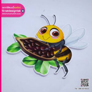 การ์ตูนพลาสวูดพิมพ์ UV