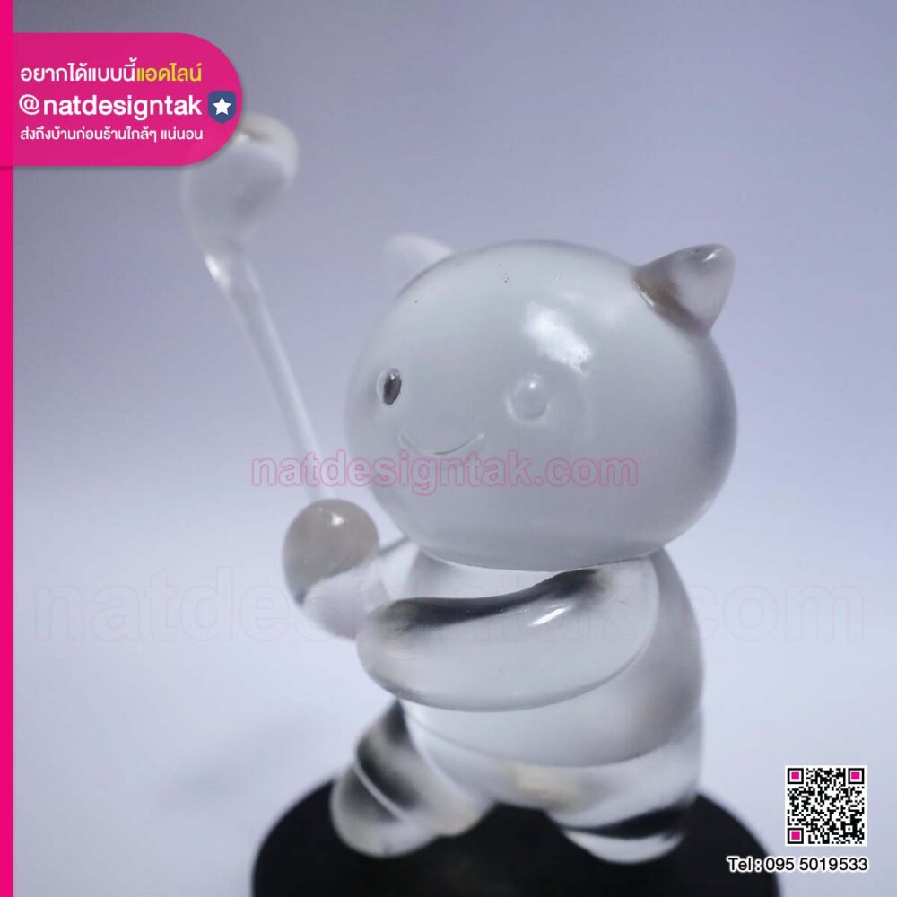 งานพิมพ์ 3D แบบใส