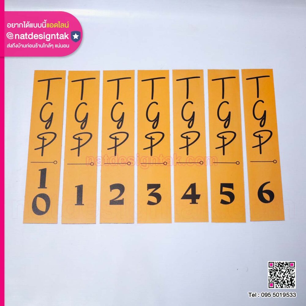 แผ่นแม่เหล็ก TGP