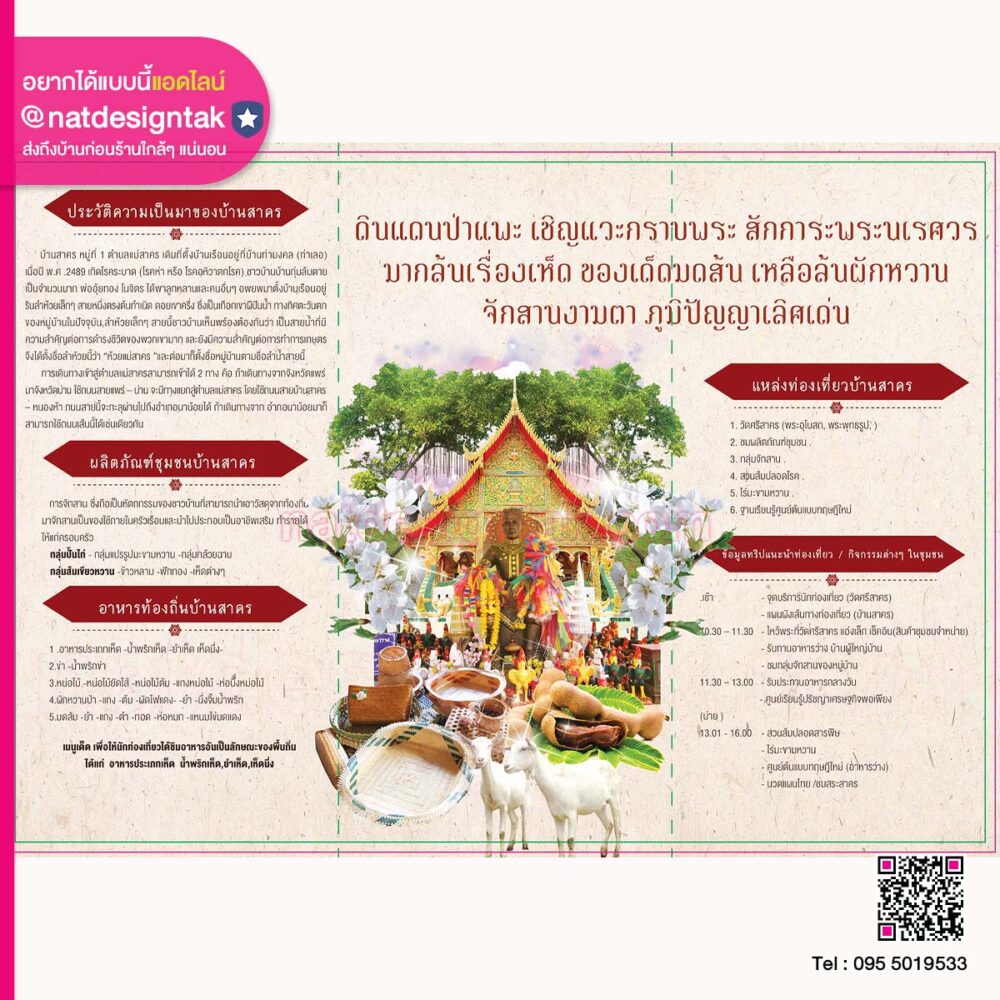 แหล่งท่องเที่ยว บ้านสาครจังหวัดน่าน