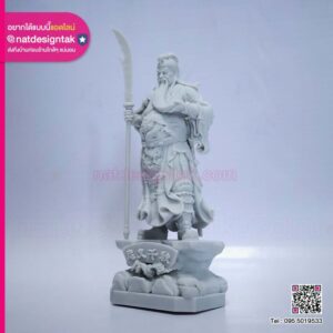 โมเดล 3D Print Resin เทพเจ้ากวนอู
