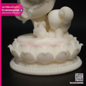 โมเดลพระพิฆเนศ 3D Resin