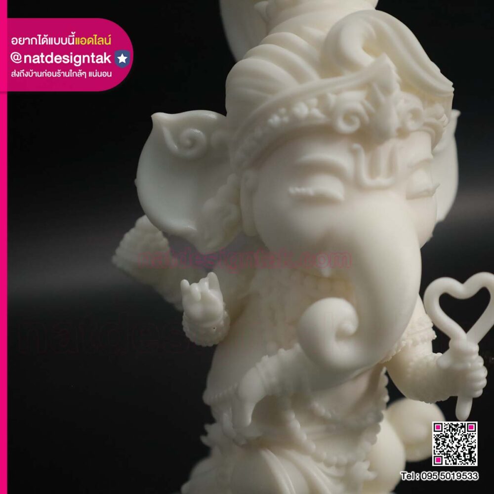 โมเดลพระพิฆเนศ 3D Resin