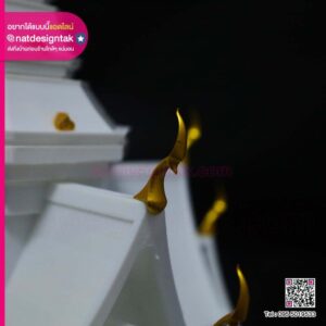 โมเดลวัดจำลองด้วย 3D Printer