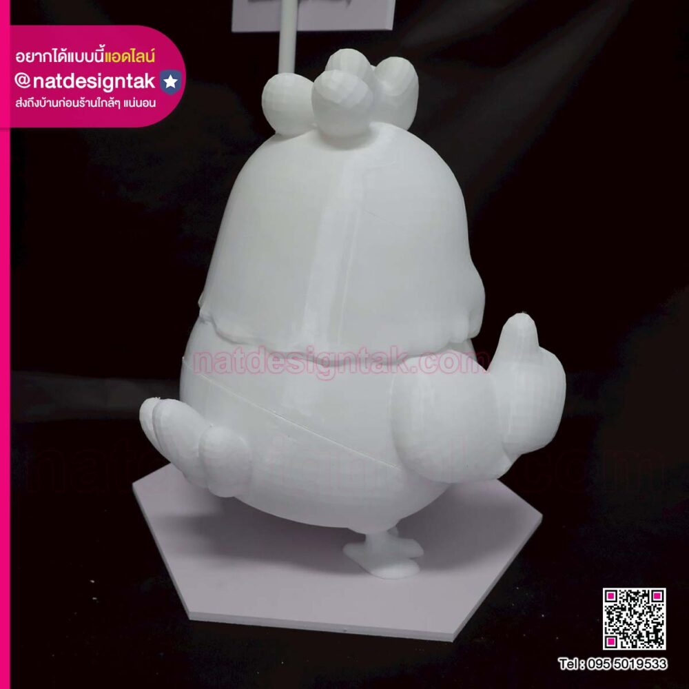โมเดลไก่ 3D Print