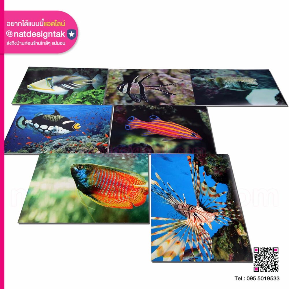 กรอบลอยงานพิมพ์ตกแต่งผนัง