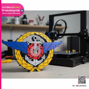 โลโก้หน่วยงาน 3D Print