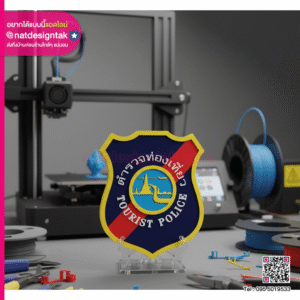 โลโก้หน่วยงาน 3D Print