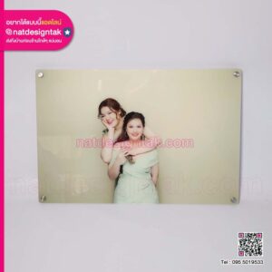 ภาพอะคริลิคใสที่ระลึก