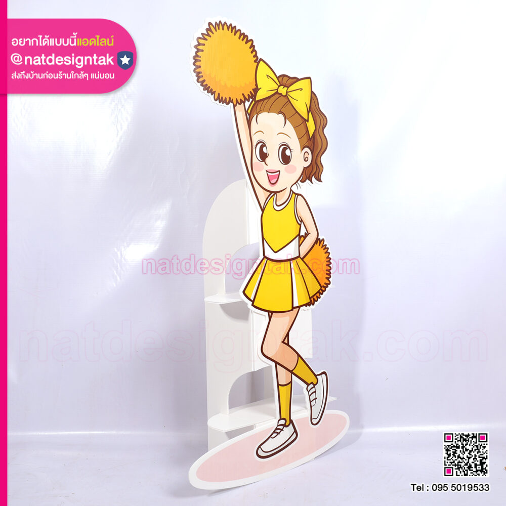 สแตนดี้การ์ตูนเชียร์ลีดเดอร์