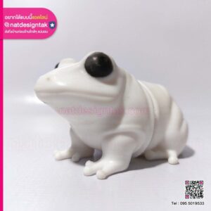งานพิมพ์ 3D โมเดล " กบ " อ๊บ อบ ระยะใกล้