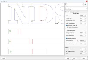 คลี่แบบพับตัวอักษร