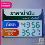 ราคาน้ำมันประจำวัน