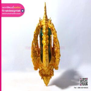 โมเดล พญานาค พิมพ์ 3D ด้านข้าง