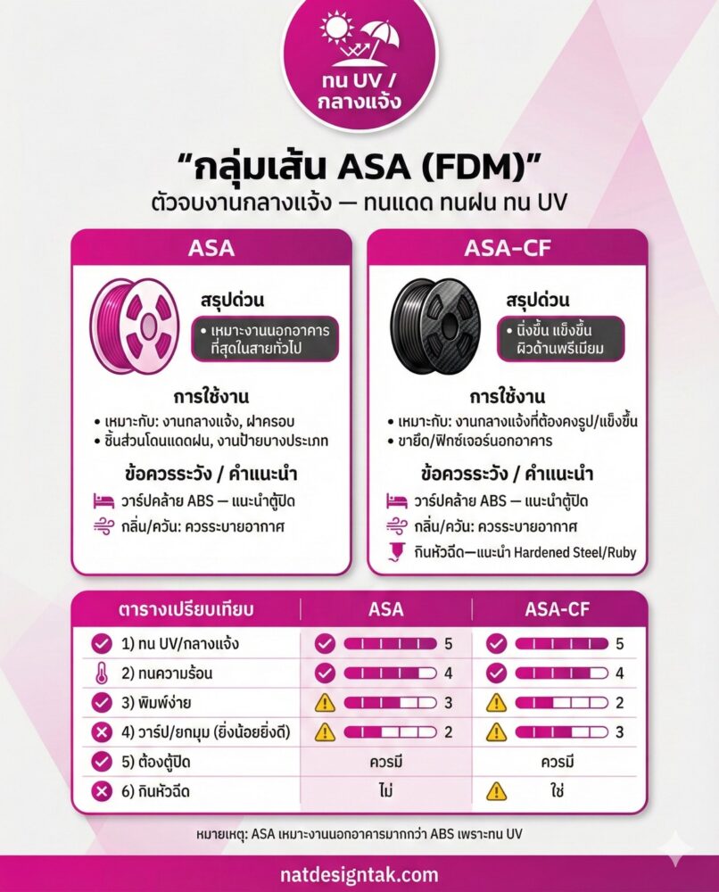 เส้น ASA (FDM)