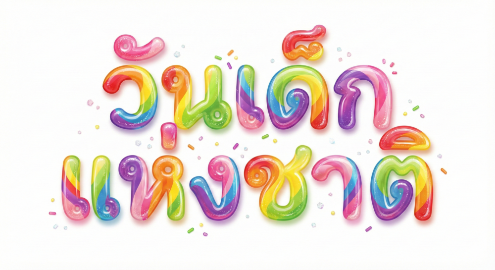 คำขวัญวันเด็กปี 2569 " รักชาติไทย ใส่ใจโลก "