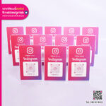 ป้ายเช็คอิน อะคริลิคพิมพ์ UV