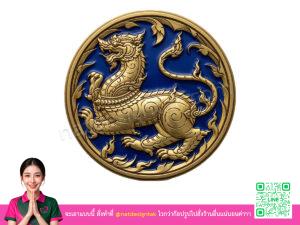 โลโก้ 3 มิติกระทรวงมหาดไทย
