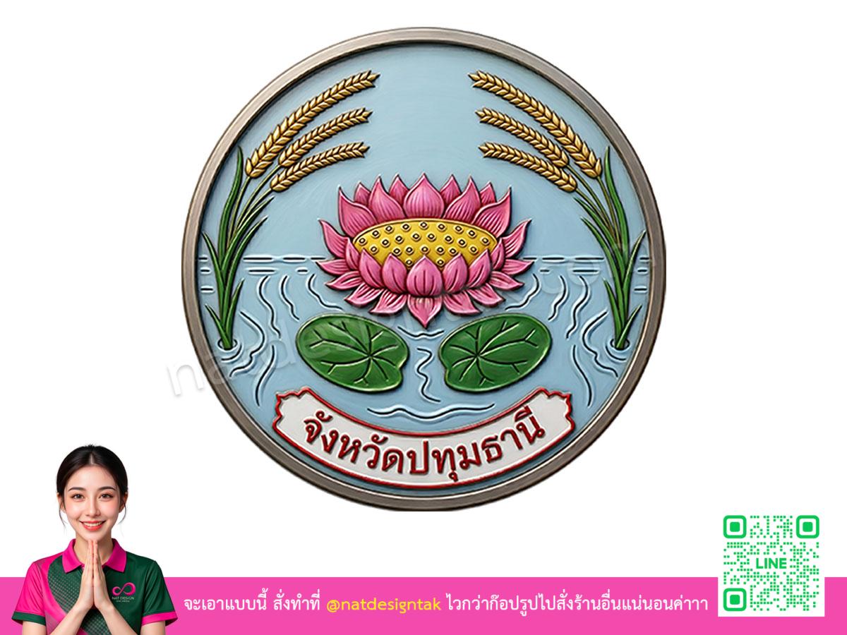 โลโก้ 3 มิติปทุมธานี