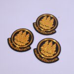 โลโก้กรมพัฒนาฝีมือแรงงาน 3D Print สีทอง 3 ชิ้น