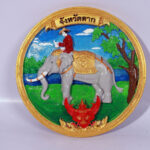 โลโก้จังหวัดตากสามมิติ 3D Print ลงสีสวยงาม