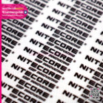 สติ๊กเกอร์ UV DTF พิมพ์โลโก้แบรนด์คุณภาพสูง