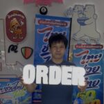 ป้ายไฟ order LED สีขาวสว่าง