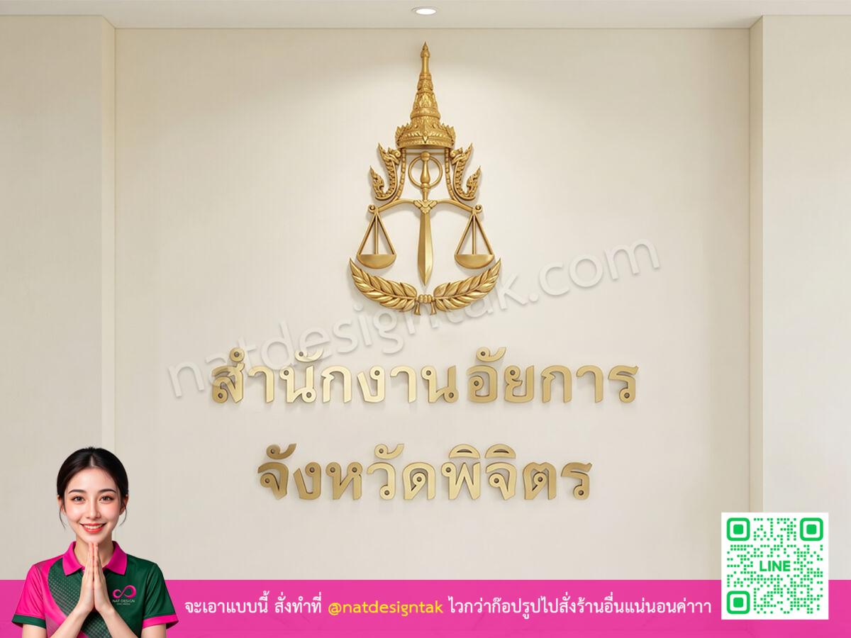 ภาพรวม ป้าย สำนักงานอัยการ พิจิตร