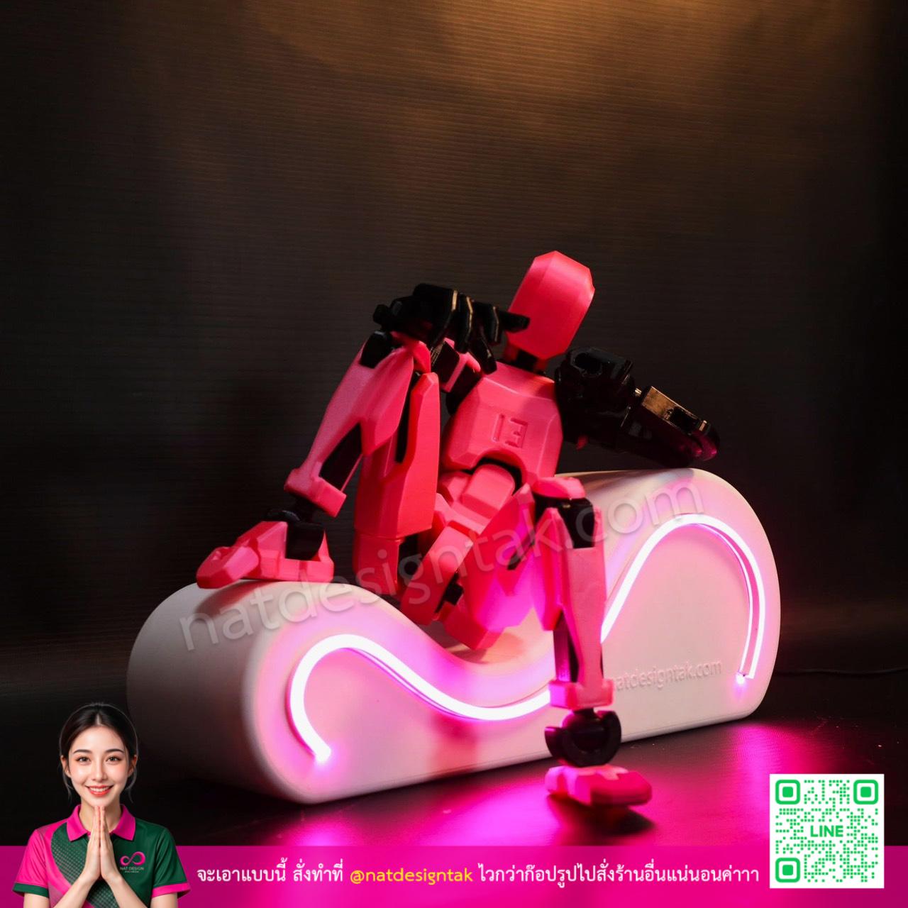 ตัวอย่างเตียง 3D ทรงโค้งทันสมัย